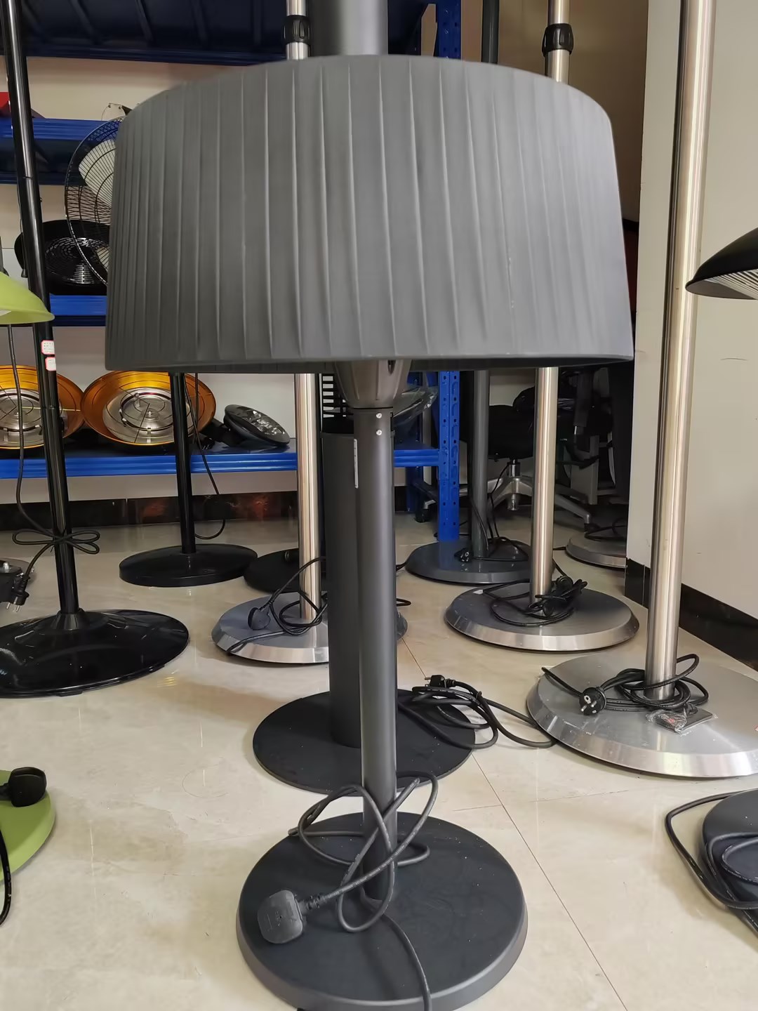 Workshop ceiling infrared heater