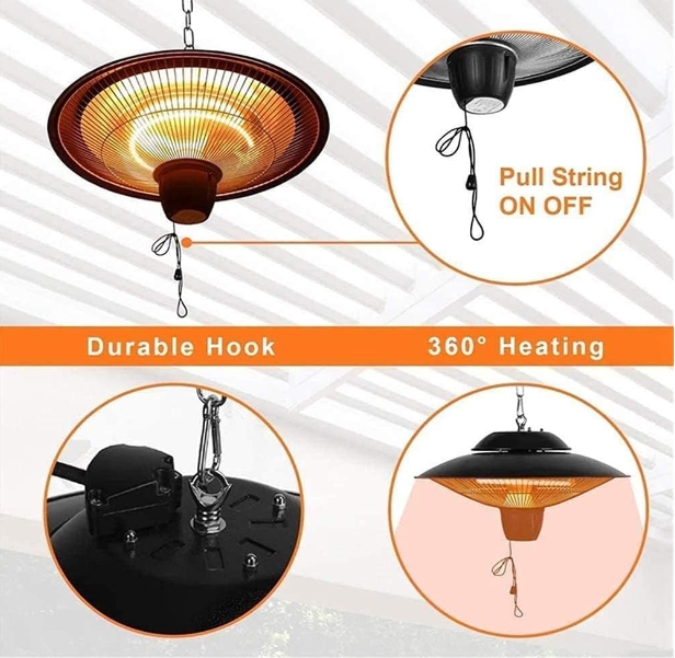 ETL listed space heater